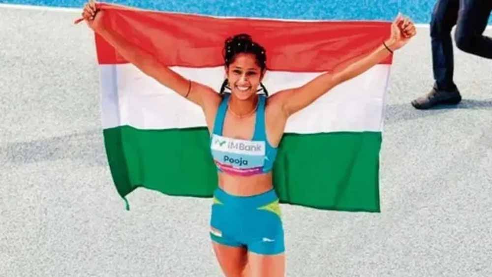 19 साल की पूजा सिंह ने रचा इतिहास, 1.93 मीटर छलांग से ऊंची कूद में गोल्ड और रिकॉर्ड