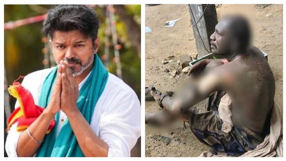 तमिलनाडु: विजय के समर्थक ने लगाई खुद को आग, TVK में सरकार गठन की देरी से बढ़ी नाराजगी