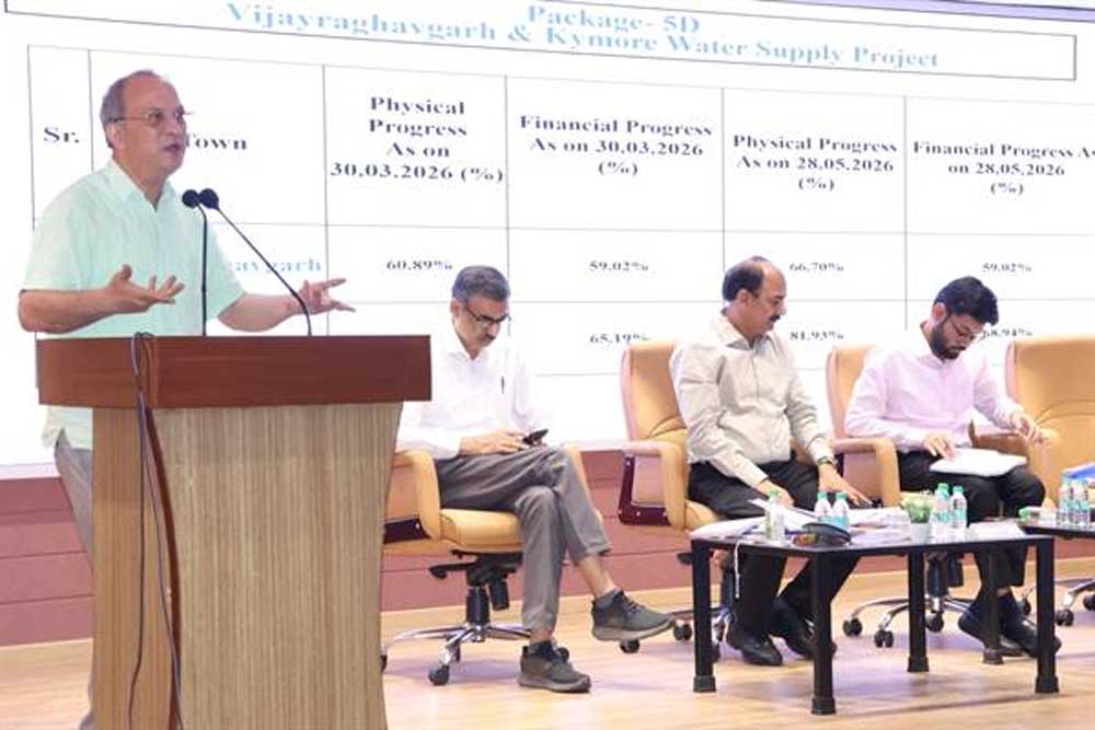 परियोजनाओं के समयबद्ध एवं गुणवत्तापूर्ण क्रियान्वयन के लिए अंतर्विभागीय समन्वय और टीम भावना सर्वोपरि: सिंह परियोजनाओं के समयबद्ध एवं गुणवत्तापूर्ण क्रियान्वयन के लिए अंतर्विभागीय समन्वय और टीम भावना सर्वोपरि: सिंह