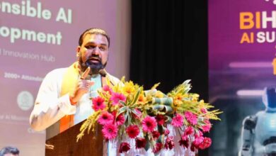 AI समिट में सम्राट चौधरी का बड़ा बयान, बोले- ‘हरे गमछे वाले को पकड़ना है’; 19 हजार करोड़ से बनेगा गंगा एक्सप्रेसवे