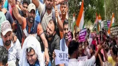 पटना में TRE-4 भर्ती को लेकर छात्रों का जोरदार प्रदर्शन, कई अभ्यर्थी हिरासत में