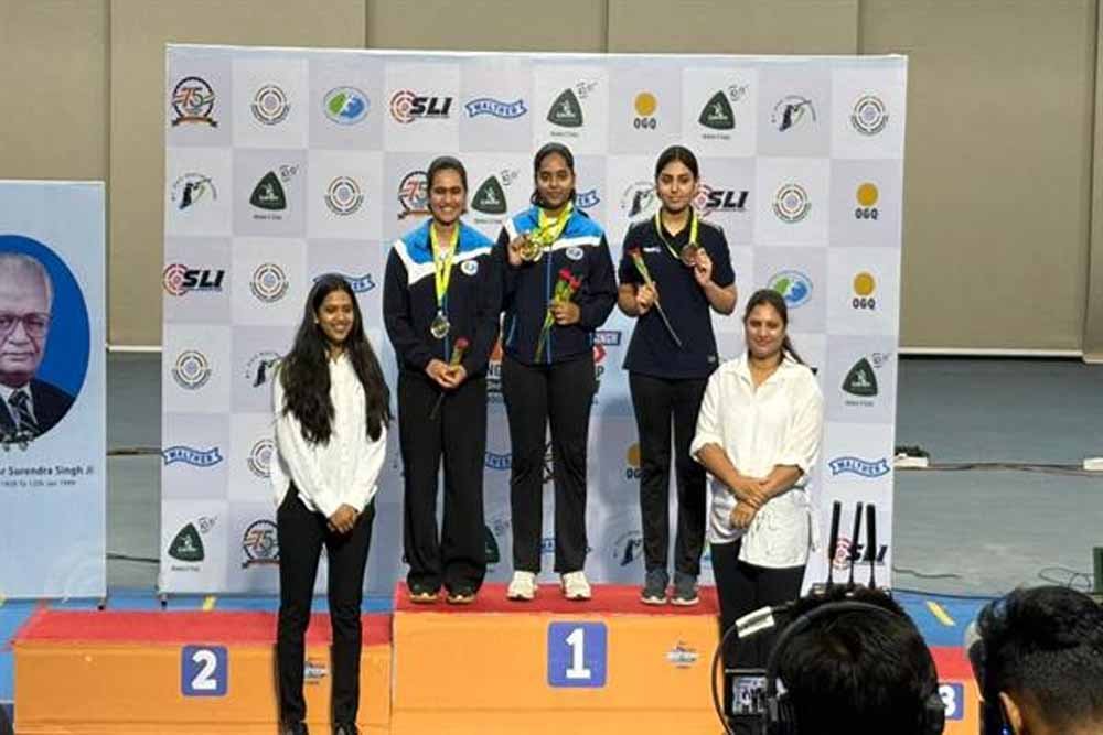 मध्यप्रदेश राज्य फेंसिंग अकादमी की खिलाड़ी का FIE Women’s Épée World Cup 2026 के लिए भारतीय टीम में चयन मध्यप्रदेश राज्य फेंसिंग अकादमी की खिलाड़ी का FIE Women’s Épée World Cup 2026 के लिए भारतीय टीम में चयन