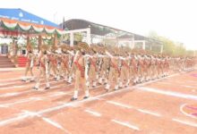 पुलिस प्रशिक्षण शाला भौंरी में चतुर्थ नव आरक्षक बैच का दीक्षांत परेड समारोह संपन्न