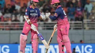 वैभव सूर्यवंशी का तूफानी अंदाज, फिर भी बड़ा स्कोर नहीं बना पाई Rajasthan Royals वैभव सूर्यवंशी का तूफानी अंदाज, फिर भी बड़ा स्कोर नहीं बना पाई Rajasthan Royals