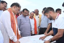 निर्माणाधीन नालंदा परिसर का मुख्यमंत्री  साय ने किया निरीक्षण: गुणवत्तापूर्ण एवं समय-सीमा में कार्य पूर्ण करने के दिए निर्देश