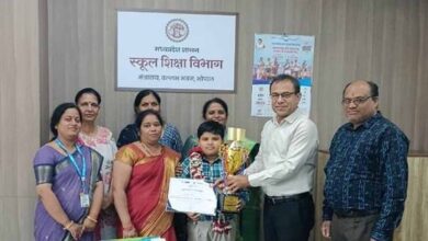 सांदीपनि विद्यालय के छात्र आराध्य ने बढ़ाया प्रदेश का मान