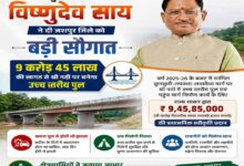 मुख्यमंत्री विष्णुदेव साय की बड़ी सौगात: जशपुर में नदी पर बनेगा उच्च स्तरीय पुल, तीन राज्यों की कनेक्टिविटी होगी मजबूत