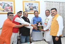 मुख्यमंत्री  विष्णु देव साय से भारतीय रेडक्रास सोसायटी के पदाधिकारियों ने की सौजन्य भेंट