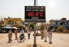 नौतपा का कहर: खजुराहो में पारा 46.4°C के पार, MP के कई जिलों में रेड अलर्ट जारी