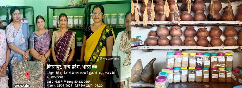 परंपरागत बीजों के संरक्षण में आजीविका मिशन की अनूठी पहल परंपरागत बीजों के संरक्षण में आजीविका मिशन की अनूठी पहल
