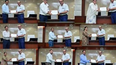 मुख्य सचिव ने ई-ऑफिस एवं समयबद्धता के लिए अधिकारी और कर्मचारियों को  दिए प्रशंसा पत्र