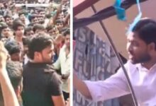 खान सर का कोचिंग सेंटर बंद, समर्थन में सड़क पर उतरे सैकड़ों छात्र