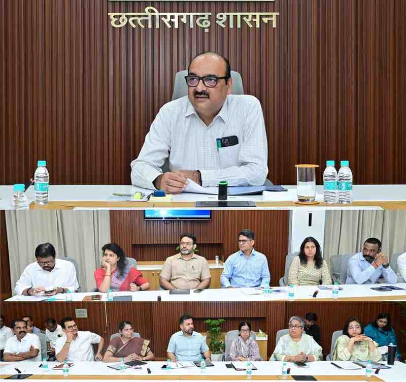 मुख्य सचिव ने विभागीय योजनाओं की प्रगति की समीक्षा की मुख्य सचिव ने विभागीय योजनाओं की प्रगति की समीक्षा की