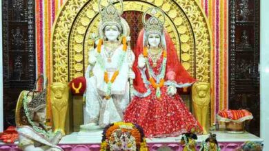 राज्यपाल डेका ने श्री राम मंदिर में की पूजा-अर्चना राज्यपाल डेका ने श्री राम मंदिर में की पूजा-अर्चना