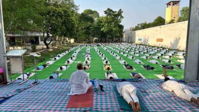 छत्तीसगढ़ प्रदेश की 33 जेलों में हज़ारों कैदियों द्वारा हर्षोल्लास से अंतर्राष्ट्रीय योग दिवस मनाया गया