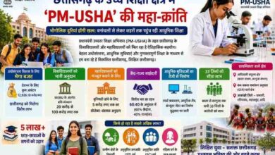 छत्तीसगढ़ के उच्च शिक्षा क्षेत्र में ‘PM-USHA’ की महा-क्रांति