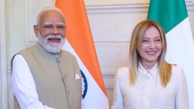 PM मोदी के 12 साल पूरे होने पर जॉर्जिया मेलोनी की बधाई, भारत-इटली रिश्तों की भी हुई चर्चा PM मोदी के 12 साल पूरे होने पर जॉर्जिया मेलोनी की बधाई, भारत-इटली रिश्तों की भी हुई चर्चा