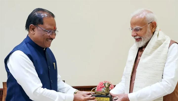 CM साय बोले- PM मोदी ने रचा नया इतिहास, लोकतांत्रिक सफर में दर्ज हुई बड़ी उपलब्धि CM साय बोले- PM मोदी ने रचा नया इतिहास, लोकतांत्रिक सफर में दर्ज हुई बड़ी उपलब्धि