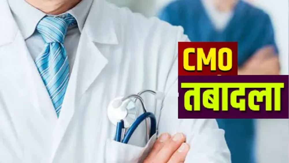 यूपी में बड़ा प्रशासनिक फेरबदल: 24 से अधिक CMO के तबादले यूपी में बड़ा प्रशासनिक फेरबदल: 24 से अधिक CMO के तबादले
