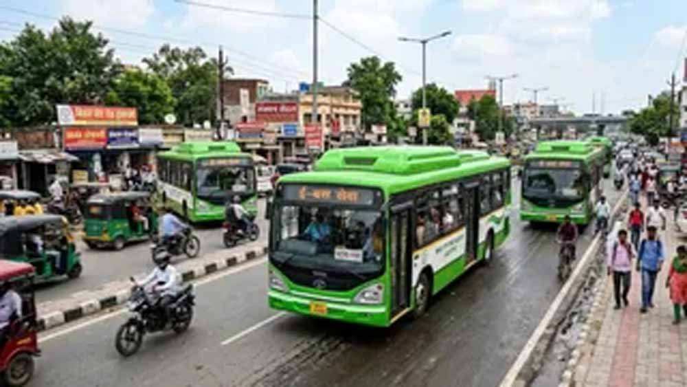 पटना में 200 ई-बसों की शुरुआत, पब्लिक ट्रांसपोर्ट होगा आधुनिक पटना में 200 ई-बसों की शुरुआत, पब्लिक ट्रांसपोर्ट होगा आधुनिक