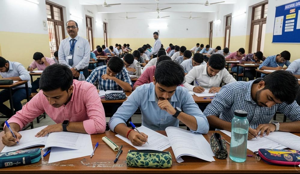 NEET UG 2026: छात्रों के लिए बड़ी खुशखबरी, NTA ने बदला एग्जाम पैटर्न; अब मिलेंगे 195 मिनट NEET UG 2026: छात्रों के लिए बड़ी खुशखबरी, NTA ने बदला एग्जाम पैटर्न; अब मिलेंगे 195 मिनट