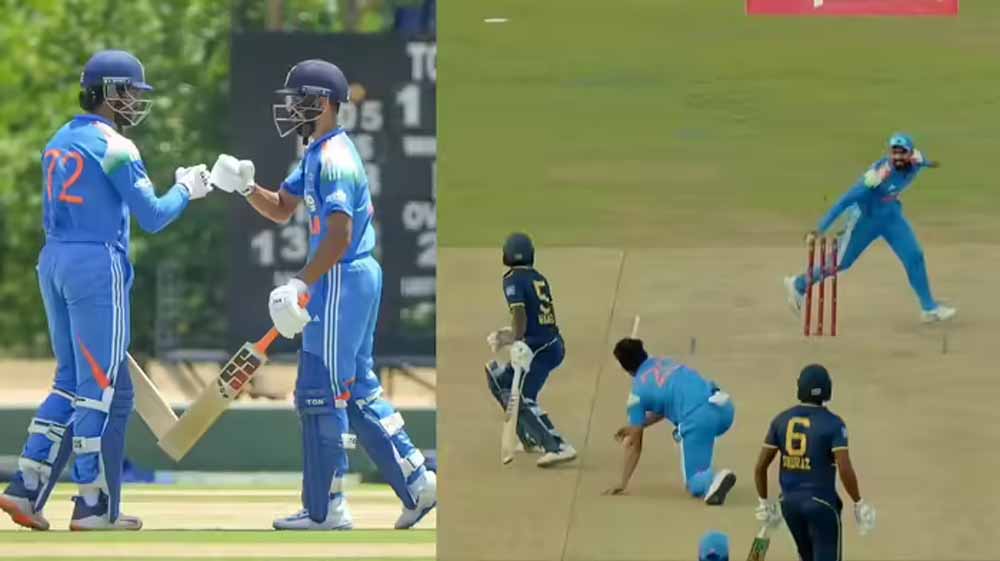 इंडिया ए की रोमांचक जीत, श्रीलंका ए को 8 रन से हराकर सीरीज में शानदार शुरुआत इंडिया ए की रोमांचक जीत, श्रीलंका ए को 8 रन से हराकर सीरीज में शानदार शुरुआत