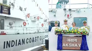 भारतीय तटरक्षक बल में शामिल हुआ ICGS अक्षय, समुद्री सुरक्षा को मिली मजबूती