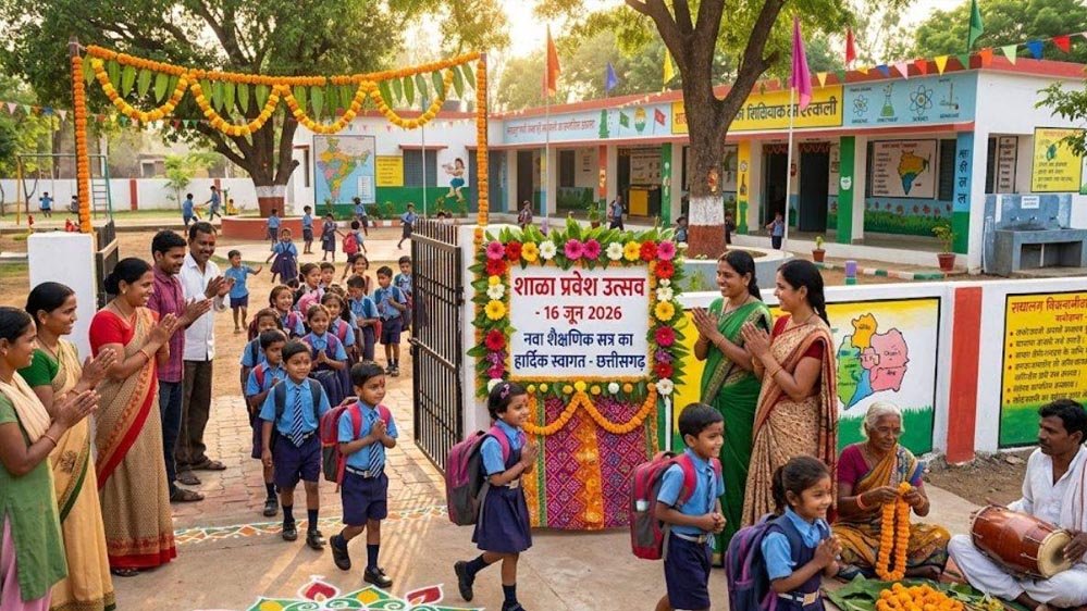 शाला प्रवेश उत्सव को जनआंदोलन बनाने आगे आएं जनप्रतिनिधि : मुख्यमंत्री विष्णु देव साय शाला प्रवेश उत्सव को जनआंदोलन बनाने आगे आएं जनप्रतिनिधि : मुख्यमंत्री विष्णु देव साय