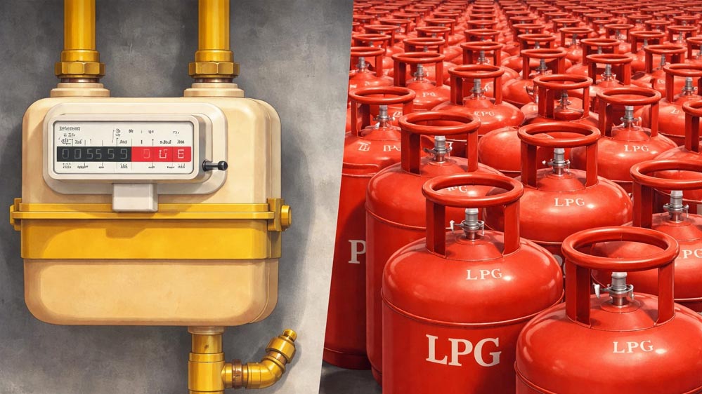 गैस सिलेंडर का दौर खत्म होने की ओर? सरकार के नए आदेश से LPG एजेंसियों में मची हलचल गैस सिलेंडर का दौर खत्म होने की ओर? सरकार के नए आदेश से LPG एजेंसियों में मची हलचल