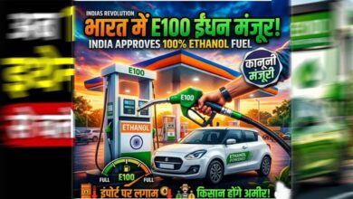 नितिन गडकरी ने दी बड़ी मंजूरी, अब गाड़ियों में 100% एथेनॉल ईंधन के इस्तेमाल का रास्ता साफ
