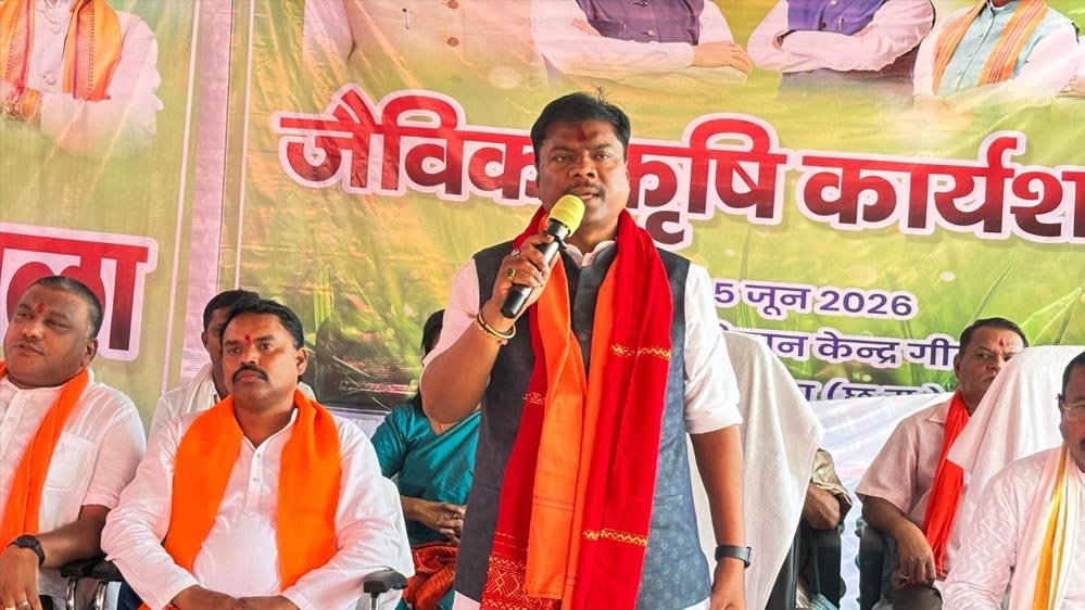 जैविक खेती से बढ़ेगी किसानों की आय, पर्यावरण संरक्षण को मिलेगा बल – वन मंत्री केदार कश्यप
