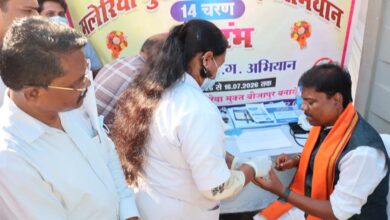 वन मंत्री केदार कश्यप ने बीजापुर जिले को 18 करोड़ रुपए से अधिक के विकास कार्यों की दी सौगात वन मंत्री केदार कश्यप ने बीजापुर जिले को 18 करोड़ रुपए से अधिक के विकास कार्यों की दी सौगात