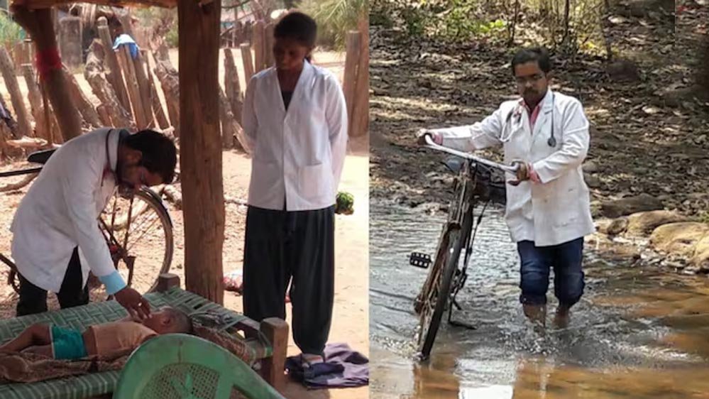 नक्सल प्रभावित इलाके में बदलाव की मिसाल, डॉक्टर रामटेके की 23 साल की मेहनत से बना मॉडल अस्पताल नक्सल प्रभावित इलाके में बदलाव की मिसाल, डॉक्टर रामटेके की 23 साल की मेहनत से बना मॉडल अस्पताल