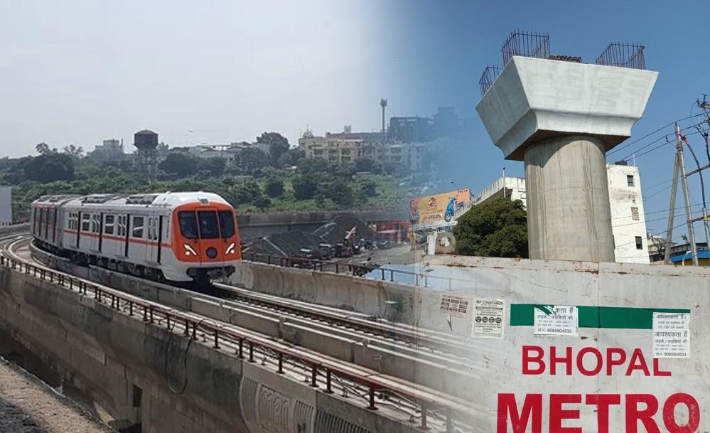 भोपाल मेट्रो को मिली रफ्तार, सिग्नलिंग सिस्टम का काम पूरा; जुलाई से दोनों ट्रैक पर दौड़ेगी ट्रेन भोपाल मेट्रो को मिली रफ्तार, सिग्नलिंग सिस्टम का काम पूरा; जुलाई से दोनों ट्रैक पर दौड़ेगी ट्रेन