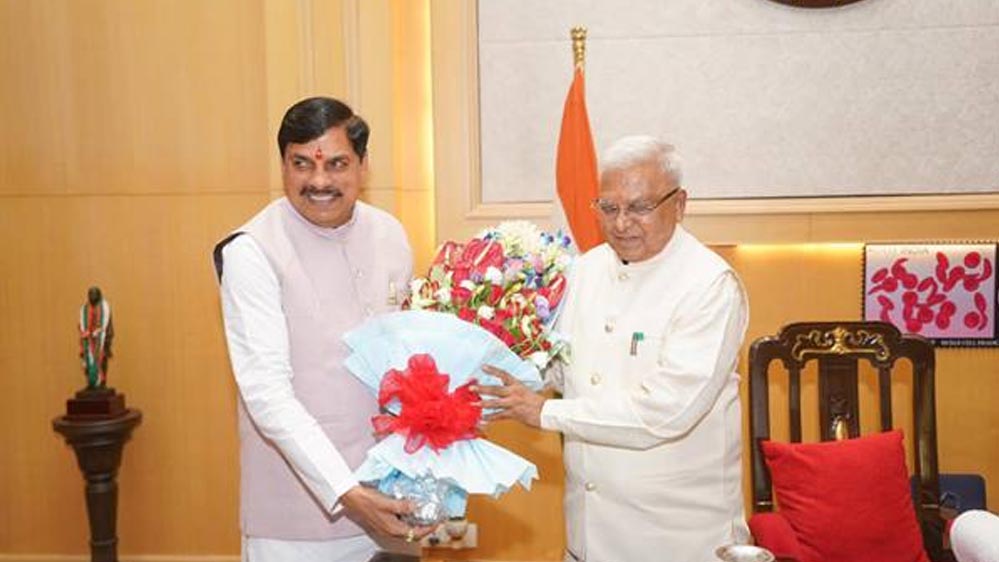 राज्यपाल पटेल को मुख्यमंत्री डॉ. यादव ने जन्मदिवस की दीं शुभकामनाएं राज्यपाल पटेल को मुख्यमंत्री डॉ. यादव ने जन्मदिवस की दीं शुभकामनाएं