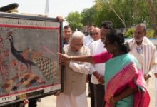 चीता परिवार को देखने के बाद राष्ट्रपति लौटीं दिल्ली, ग्वालियर एयरपोर्ट पर हुआ भव्य विदाई समारोह