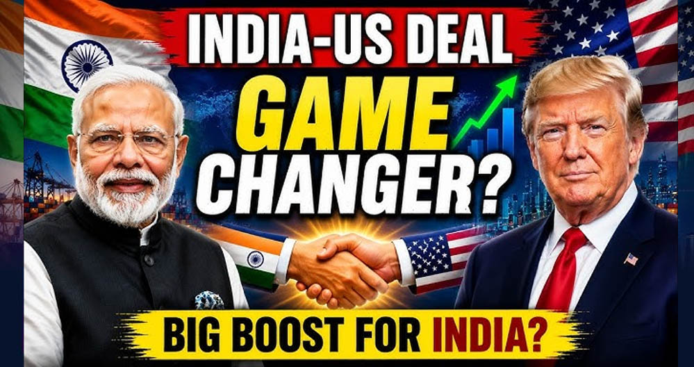 भारत-अमेरिका ऐतिहासिक व्यापार समझौते के करीब, 2030 तक 500 अरब डॉलर व्यापार का लक्ष्य