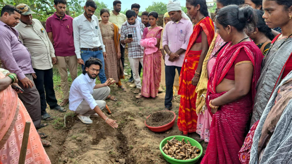 ​धमतरी का ‘नगरी’ बनेगा हल्दी उत्पादन का नया हब: 250 किसानों ने थामा वैज्ञानिक खेती का हाथ, 250 टन पैदावार का लक्ष्य
