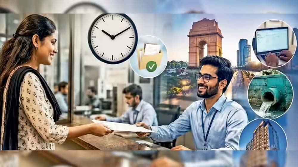 दिल्ली में 23 सेवाएं तय समय सीमा में मिलेंगी, सरकार का बड़ा फैसला दिल्ली में 23 सेवाएं तय समय सीमा में मिलेंगी, सरकार का बड़ा फैसला