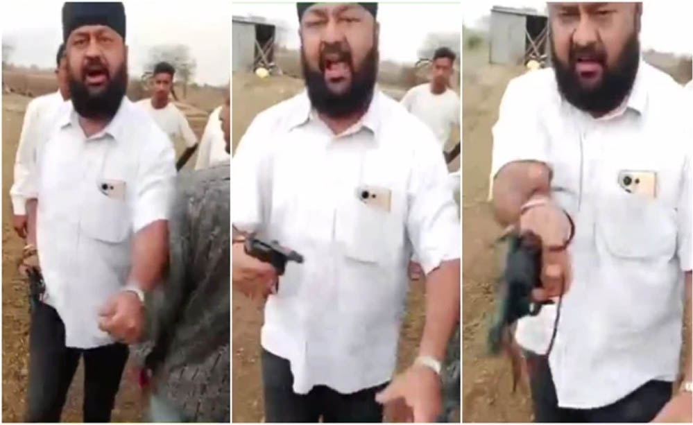 उज्जैन में कांग्रेस नेता पर किसान को रिवॉल्वर दिखाकर धमकाने का आरोप, मामला गरमाया