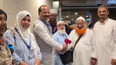 छत्तीसगढ़ के सभी 813 हज यात्रियों की स्वदेश वापसी पूरी, अंतिम जत्था मुंबई पहुंचा छत्तीसगढ़ के सभी 813 हज यात्रियों की स्वदेश वापसी पूरी, अंतिम जत्था मुंबई पहुंचा