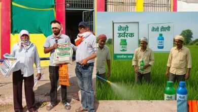 नैनो उर्वरकों के उपयोग से बेहतर उत्पादन और मृदा स्वास्थ्य को मिल रहा बढ़ावा-कृषक छेदीलाल
