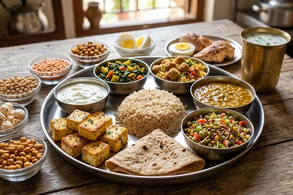 भारतीय थाली में क्यों नहीं पूरा होता 60 ग्राम प्रोटीन का डेली टारगेट, जानिए कारण भारतीय थाली में क्यों नहीं पूरा होता 60 ग्राम प्रोटीन का डेली टारगेट, जानिए कारण