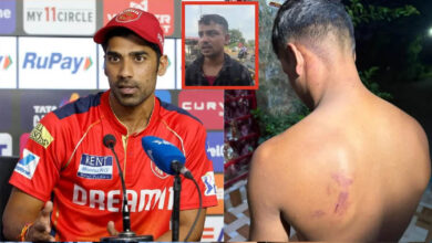 भोपाल में खाने को लेकर बवाल! IPL क्रिकेटर और IPS पिता पर कुक से मारपीट का आरोप, FIR दर्ज भोपाल में खाने को लेकर बवाल! IPL क्रिकेटर और IPS पिता पर कुक से मारपीट का आरोप, FIR दर्ज