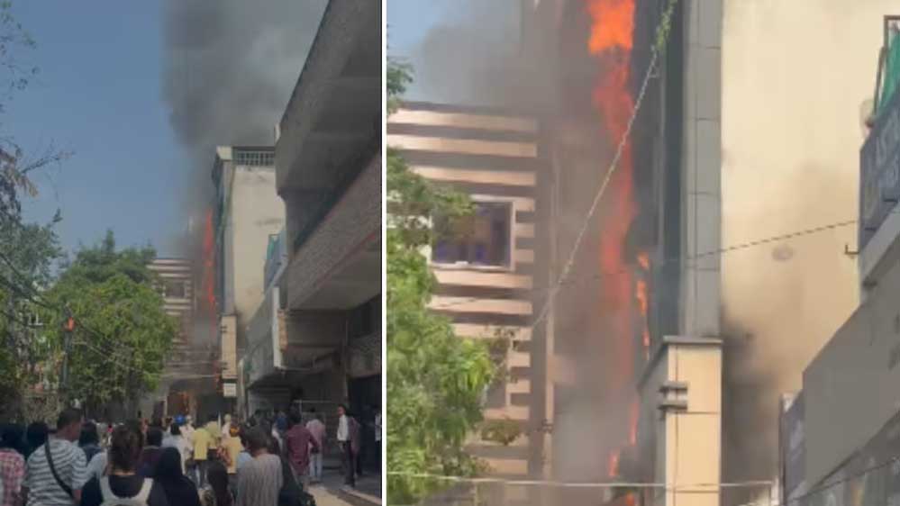 दिल्ली के मालवीय नगर में रेस्टोरेंट में भीषण आग, 20 मौतों की खबर; बेसमेंट में फंसे कई लोग