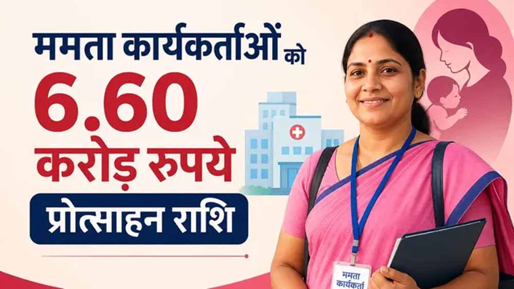 बिहार में ममता कार्यकर्ताओं को मिलेगा करोड़ों का प्रोत्साहन, सरकार ने बजट जारी किया बिहार में ममता कार्यकर्ताओं को मिलेगा करोड़ों का प्रोत्साहन, सरकार ने बजट जारी किया