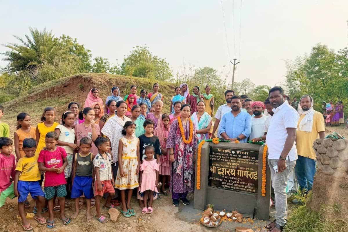 कुलाचाकी गांव में 48 लाख की लागत से चेकडैम निर्माण का शिलान्यास कुलाचाकी गांव में 48 लाख की लागत से चेकडैम निर्माण का शिलान्यास