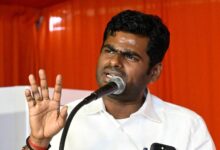 अन्नामलाई का बड़ा ऐलान: तमिलनाडु में बनाएंगे नई पार्टी, बोले- ‘BJP या तमिलियन, इसी दुविधा में था’ अन्नामलाई का बड़ा ऐलान: तमिलनाडु में बनाएंगे नई पार्टी, बोले- ‘BJP या तमिलियन, इसी दुविधा में था’