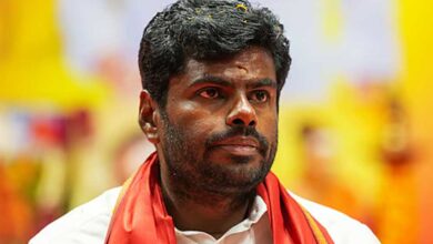 BJP का बड़ा दांव: तमिलनाडु में अन्नामलाई का इस्तीफा मंजूर, आंध्र की राज्यसभा सीट भी छोड़ी BJP का बड़ा दांव: तमिलनाडु में अन्नामलाई का इस्तीफा मंजूर, आंध्र की राज्यसभा सीट भी छोड़ी