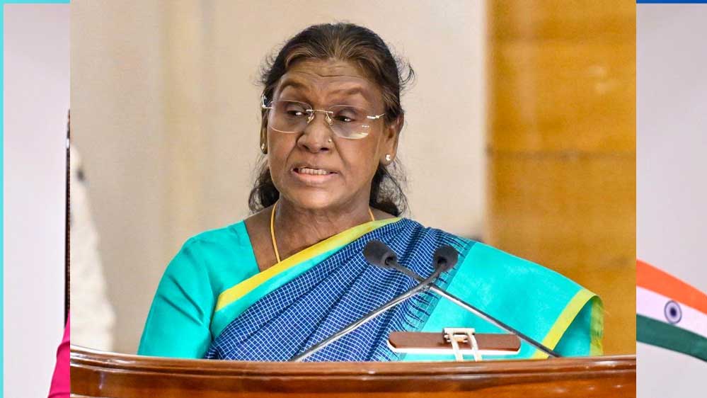 दो दिवसीय मध्यप्रदेश दौरे पर राष्ट्रपति द्रौपदी मुर्मू, 18 जून को करेंगी ओंकारेश्वर दर्शन